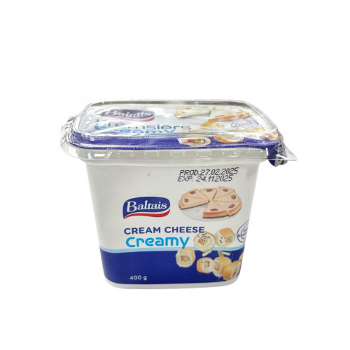 Крем-сырь Baltais Cream cheese Creamy 24% 0.4 кг