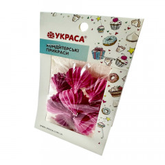 Безе однотонне фуксія d 25 мм 9 шт Украса