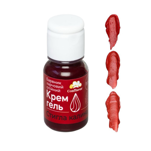 Барвник гелевий жиророзчинний Стигла калина Confiseur 15 г