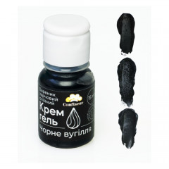 Барвник гелевий жиророзчинний Чорне вугілля Confiseur 15 г