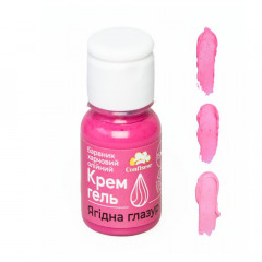 Барвник гелевий жиророзчинний Ягідна глазур Confiseur 15 г