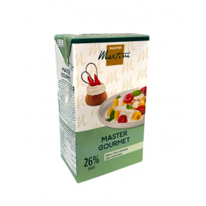 Сливки Мастер Гурме 26% 1 л