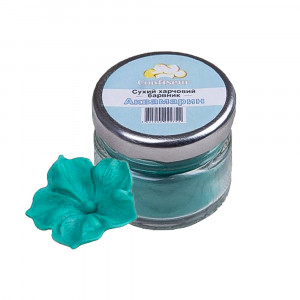 Сухий порошковий барвник жиророзчинний Аквамарин Confiseur 4 г Сухий порошковий барвник жиророзчинний Аквамарин Confiseur 4 г