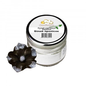 Сухий порошковий барвник жиророзчинний Білий пролісок Confiseur 4 г Сухий порошковий барвник жиророзчинний Білий пролісок Confiseur 4 г