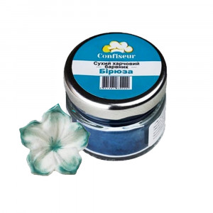 Сухий порошковий барвник жиророзчинний Бірюза Confiseur 4 г Сухий порошковий барвник жиророзчинний Бірюза Confiseur 4 г