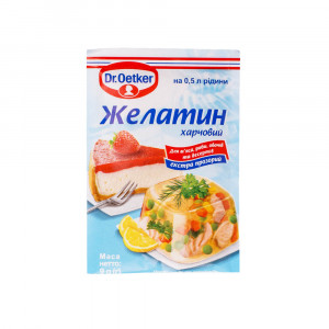 Желатин порошковый Dr.Oetker 9г