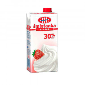 Сливки Smietanka Mlekovita Polska 30% 1 л