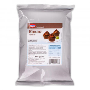 Какао-порошок натуральный темный Dr.Oetker 500г