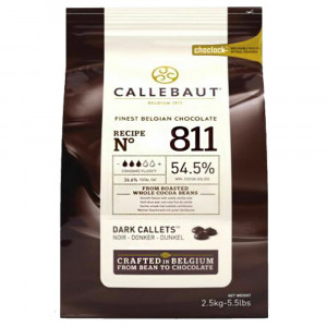 Шоколад темный Barry Callebaut 54.5% Бельгия 2.5 кг