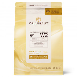 Шоколад белый Barry Callebaut 28% Бельгия 2.5 кг