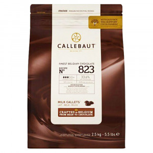 Шоколад молочный Barry Callebaut 33.6% Бельгия 2.5 кг