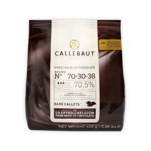 Шоколад экстра темный Barry Callebaut 70.5% Бельгия 400 г