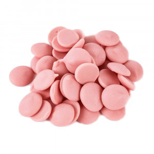 Шоколад розовый со вкусом клубники Barry Callebaut Strawberry 30% Бельгия 100 г