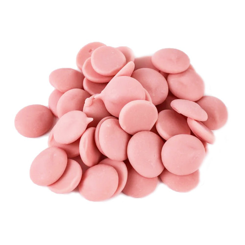 Шоколад розовый со вкусом клубники Barry Callebaut Strawberry 30% Бельгия 100 г