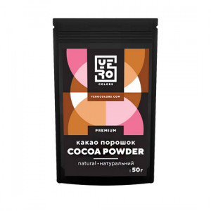 Какао порошок натуральный YERO Colors 50 г