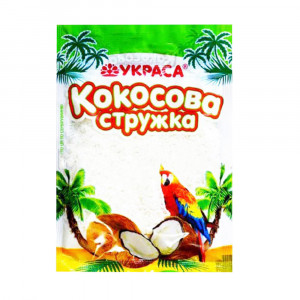 Кокосовая стружка белая 25 г ТМ Украса