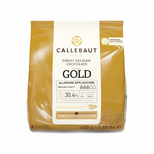 Шоколад білий з карамеллю Barry Callebaut 30.4% Бельгія 400 г