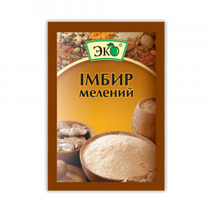 Імбир мелений ЭКО 20г