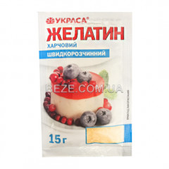 Желатин порошковый 15 гр