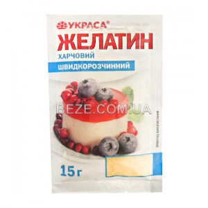 Желатин порошковый 15 гр