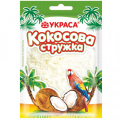 Кокосова стружка біла, 100 г, ТМ Украса