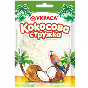 Кокосовая стружка белая 100 г ТМ Украса