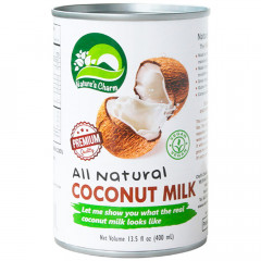 Молоко кокосовое Nature's Charm без сахара 400 мл