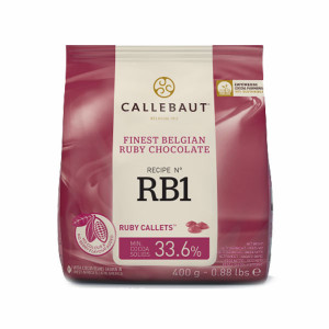 Шоколад Ruby RB1 Callebaut 33.6% Бельгия 400 г