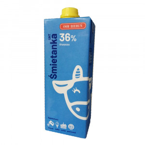 Сливки животные OSM Bierun 36% 1 л
