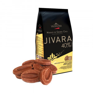 Шоколад молочний Jivara Lactee 40%, Valrhona,100 г