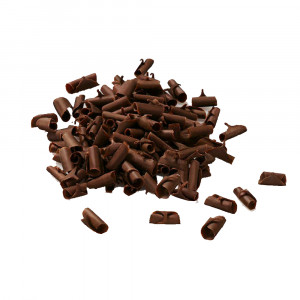 Пелюстки шоколадні чорні, 100 г