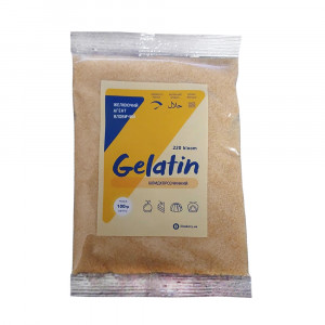 Желатин говяжий быстрорастворимый 220 bloom ilbakery 100 г