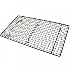 Решетка для глазирования и охлаждения десертов c ножками 46x26x3 см
