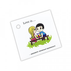 Бирки для подарков Love is 5шт