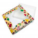 Коробка для пряників Веселих свят 15.5x15.5x3 см