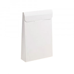 Коробка "Пакетик" для солодощів 100*30*150 мм, біла