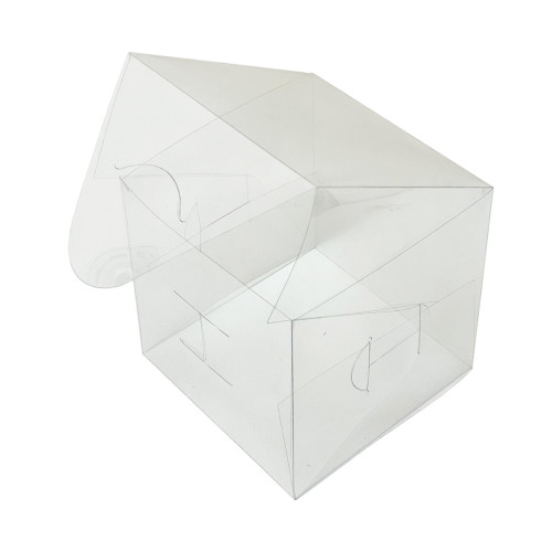 Коробка прозрачная пластиковая 15х15х15 см