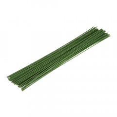 Зелений дріт для квітів, 0,7 мм *25 см, 5 шт