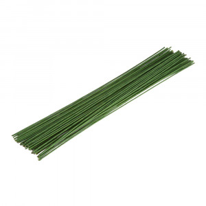 Зелений дріт для квітів, 0,7 мм *25 см, 5 шт