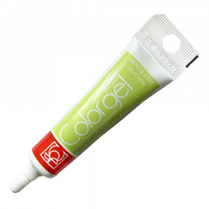 Краситель гелевый светло-зелёный Modecor Verde Lime 20г