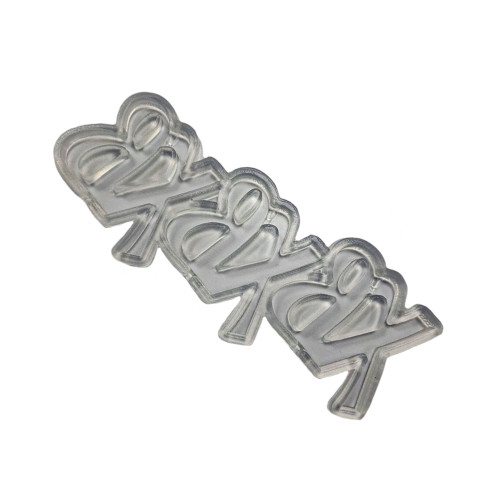 Силіконовий молд для льодяників ХВ