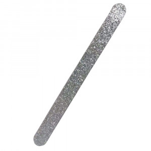 Акриловая палочка для эскимо блестящая, Серебро, 1 шт