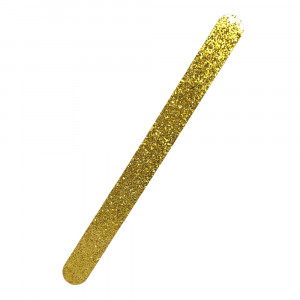 Акриловая палочка для эскимо блестящая, Золото, 1 шт