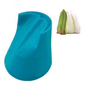 Насадка кондитерская для зефирных цветов Листочек №2 диаметр 3.5 см