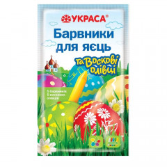 Набор красителей для яиц и восковые мелки