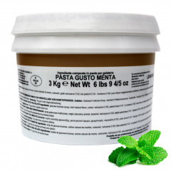 Паста мятная зелёная Menta Verde Pernigotti 3 кг