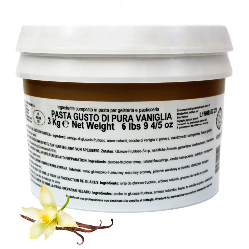 Паста ванили Pure Vanilla Paste white Pernigotti 3 кг