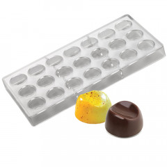 Форма для конфет Пралине Bonbons PC45 Pavoni 21 шт