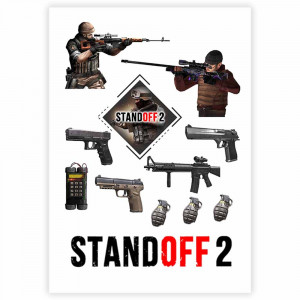 Вафельна картинка Standoff 2