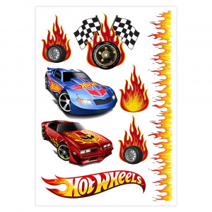 Вафельна картинка на торт Hot Wheels